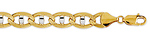 11mm White Pave Mariner Bracelet