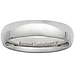 5mm Comfort Fit Platinum Benchmark Wedding Band thumb 0