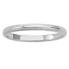 2mm Milgrain 18K White Gold Benchmark Wedding Ring