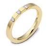 0.12 tcw Diamond 14K Yellow Gold Dora Wedding Band