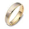 5.00 mm 14K Two Tone Dora Wedding Band