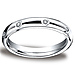 14K White Gold 3mm Diamond Eternity Band thumb 0