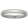 3mm Milgrain Palladium Wedding Ring