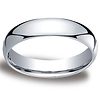 5mm Palladium Plain Wedding Band