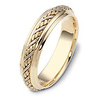 5.50 mm 18K Two Tone Woven Dora Wedding Band