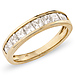 14K Yellow Gold 1.00ctw Princess Cut Channel Set Ring thumb 0