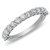 0.75ctw 14K White Gold Prong Set Diamond Ring