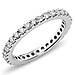 14K White Gold 0.75ctw Prong Set Eternity Ring thumb 0