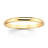 2mm Classic Yellow Gold Wedding Band