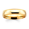 5mm Yellow Gold Comfort Fit Milgrain Band