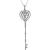 Sterling Silver Key Pendant