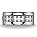 10mm Comfort-Fit Celtic Cross Argentium Silver Ring for Men thumb 0