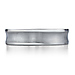Titanium 6mm Comfort-Fit Satin-Finished Concave Design Ring thumb 0