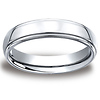 Cobaltchrome 5mm Comfort-Fit High Polished Design Ring