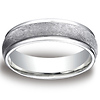 14k 6mm White Gold Wedding Ring