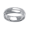 7mm Milgrain 14K White Gold Wedding Ring