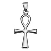 14k White Gold Cross