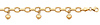 14k Yellow Gold Charm Heart Bracelet