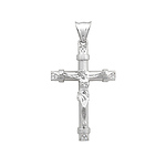 Fancy CZ Crucifix