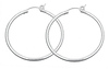 Silver Hoops