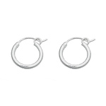 Mini Silver Hoops