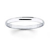 18K White Gold Benchmark 2mm Wedding Ring