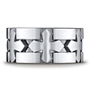 Cobaltchrome 10mm Comfort-Fit Satin Celtic Cross Benchmark Ring thumb 1