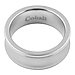 7mm Cobalt Concave Brushed & Polished Wedding Band thumb 1