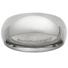 8mm Comfort Fit Platinum Benchmark Wedding Band thumb 0