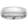 6mm Milgrain Comfort Fit Platinum Benchmark Wedding Band thumb 0