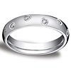 4mm Platinum Eternity Comfort Fit Ring (0.24ctw) thumb 0