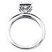 14K White Gold Princess Bridal Engagement Ring thumb 3