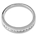 14K White Gold 0.25ctw Princess Cut Channel Set Ring thumb 3