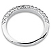 1.00ctw Pave Set Diamond Wedding Ring in 14K White Gold thumb 3