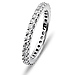 14K White Gold 0.75ctw Prong Set Eternity Ring thumb 1