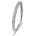 0.50ctw 14K White Gold Prong Set Diamond Ring thumb 1