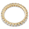 Brilliant 1.00ctw Pave Set Diamond Eternity Ring in 14K Yellow Gold thumb 3