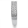 14K White Gold Milgrain 0.50ctw Diamond Pave Ring thumb 1