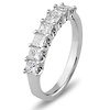 14K 7 Stone 1.00ctw Princess Cut Diamond Ring thumb 1