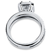 14K Radiant Cut Diamond Engagement Ring thumb 3