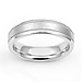 5mm Brush Finish Milgrain Wedding Band thumb 1