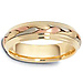 6mm 18K Tri Color Gold Woven Dora Wedding Band thumb 1