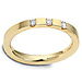 0.12 tcw Diamond 14K Yellow Gold Dora Wedding Band thumb 1