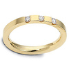 0.12 tcw Diamond 14K Yellow Gold Dora Wedding Band thumb 1